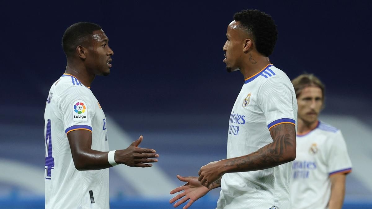 Alaba y Militao no han logrado alcanzar un buen nivel de entendimiento Alaba y Militao no han logrado alcanzar un buen nivel de entendimiento
