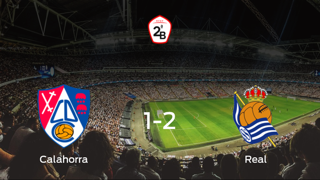 La Real Sociedad B vence 1-2 al Calahorra y se lleva los tres puntos La Real Sociedad B vence 1-2 al Calahorra y se lleva los tres puntos