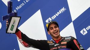 Jordi Torres celebra su victoria en LeMans Jordi Torres celebra su victoria en LeMans