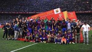 El FC Barcelona consiguió su 29ª Copa del Rey tras ganar al Alavés (3-1) El FC Barcelona consiguió su 29ª Copa del Rey tras ganar al Alavés (3-1)