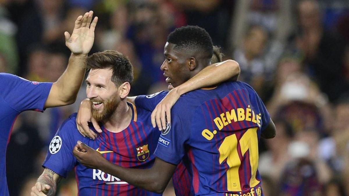 COPE: Dembele asked for Lionel Messi's shirt