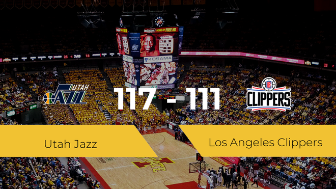 Utah Jazz se impone a Los Angeles Clippers por 117-111 Utah Jazz se impone a Los Angeles Clippers por 117-111