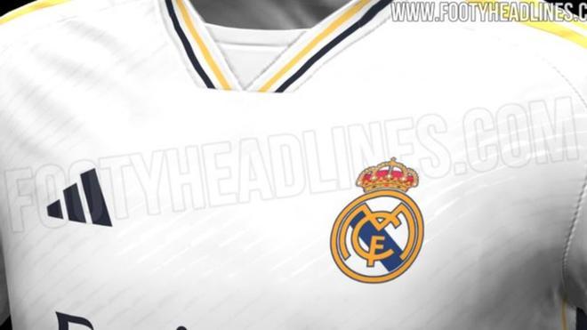 Filtrada la camiseta del Real Madrid 2023-24