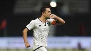 Xavi Hernández, actualmente capitán del Al-Sadd de Catar Xavi Hernández, actualmente capitán del Al-Sadd de Catar