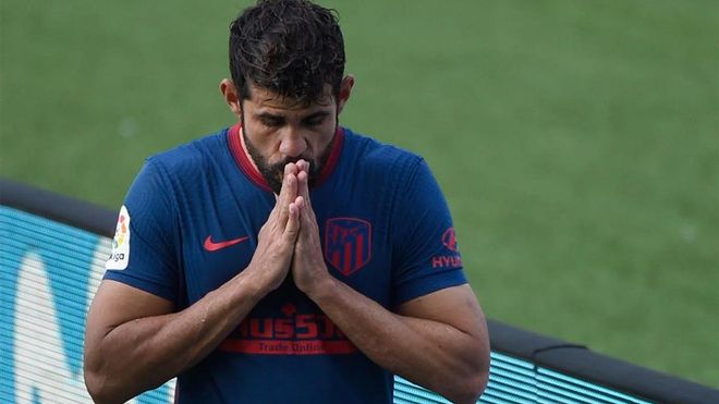 Diego Costa, en una imagen de archivo con el Atlético Diego Costa, en una imagen de archivo con el Atlético
