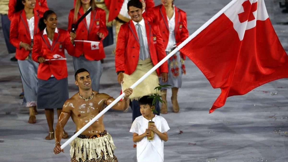Taufatofua ceremonia Tokio 2020 Taufatofua ceremonia Tokio 2020