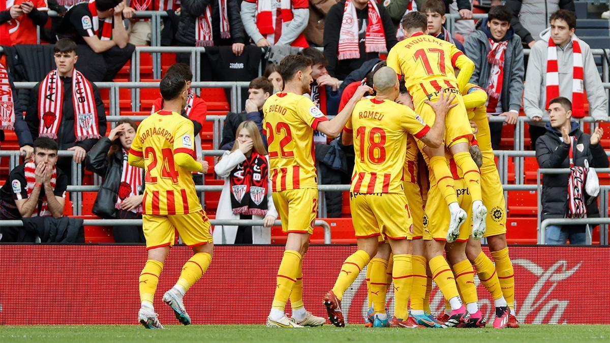 El Girona ha logrado sumar 6 de los últimos 12 puntos que ha disputado por liga