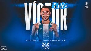 Víctor Ruiz, nuevo fichaje del Espanyol Víctor Ruiz, nuevo fichaje del Espanyol