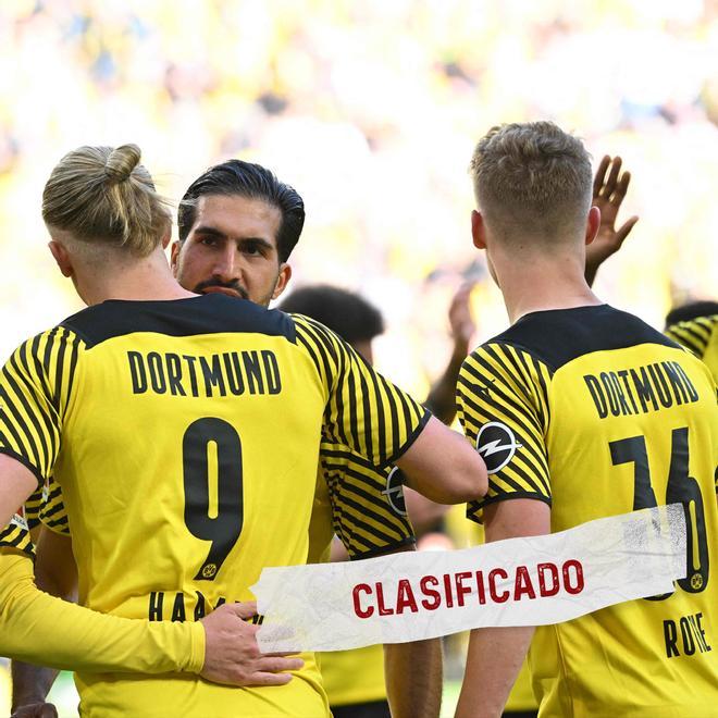 El Borussia Dortmund se aseguró su presencia en la Champions