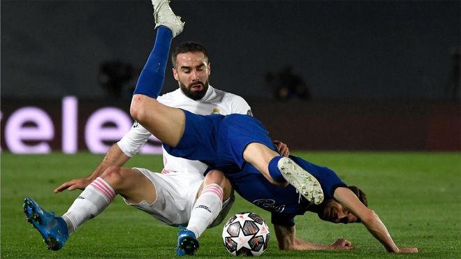 Carvajal solo ha jugado trece partidos esta temporada Carvajal solo ha jugado trece partidos esta temporada