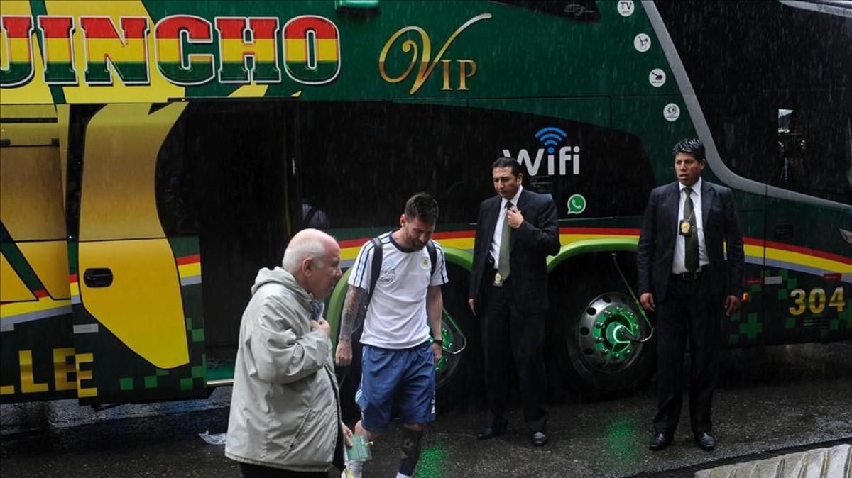 Messi, jugador de Argentina Messi, jugador de Argentina