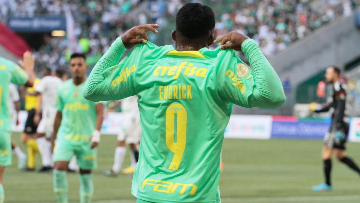 Endrick anota el primer gol del Campeonato Brasileño de 2023 Endrick anota el primer gol del Campeonato Brasileño de 2023