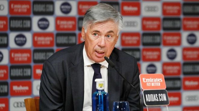 Carlo Ancelotti, entrenador del Real Madrid Carlo Ancelotti, entrenador del Real Madrid