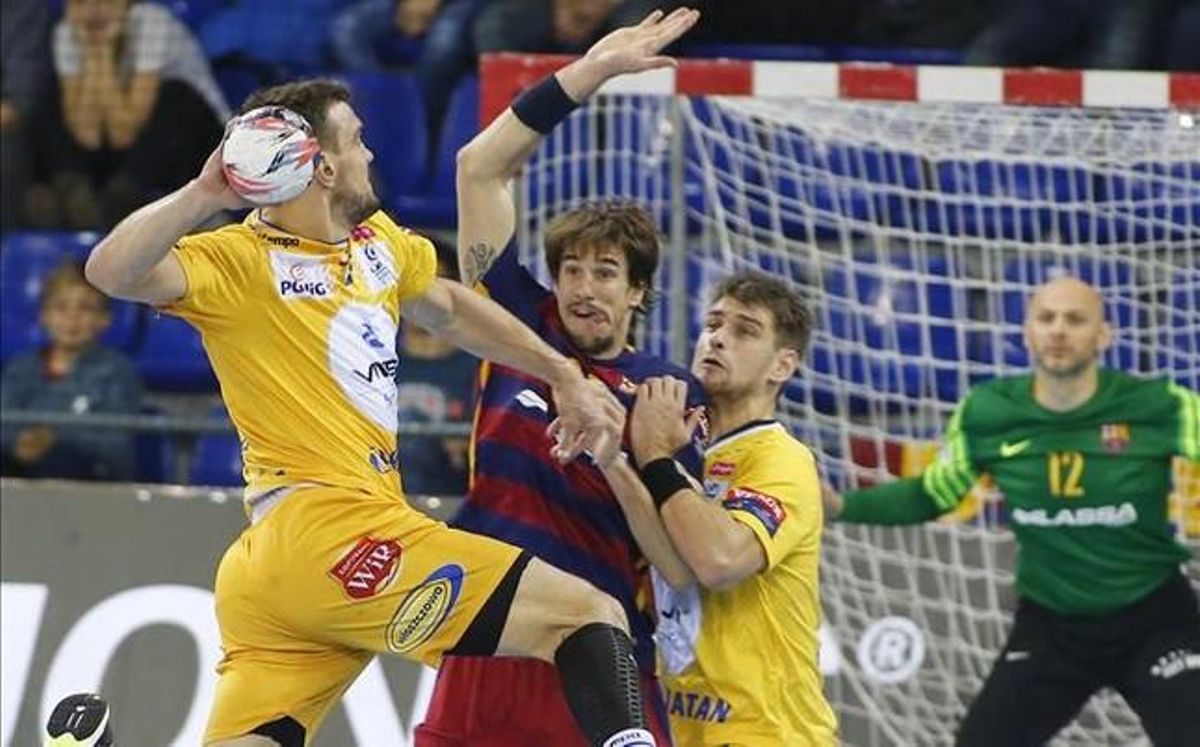 El Kielce sacó rédito de su juego físico tanto en defensa como en ataque El Kielce sacó rédito de su juego físico tanto en defensa como en ataque