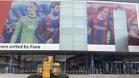 Retiran la foto de Messi del Camp Nou