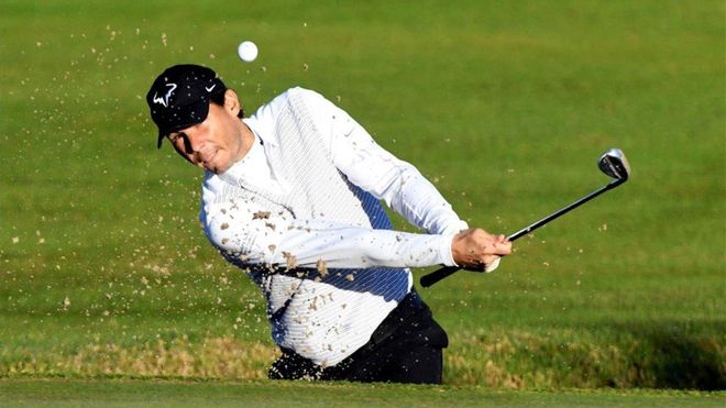 Rafa Nadal, un apasionado del golf Rafa Nadal, un apasionado del golf