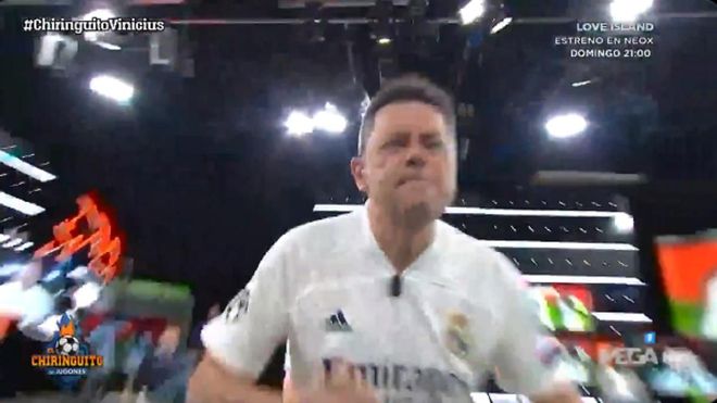 Roncero celebra el doblete de Vinícius a ritmo de samba Roncero celebra el doblete de Vinícius a ritmo de samba