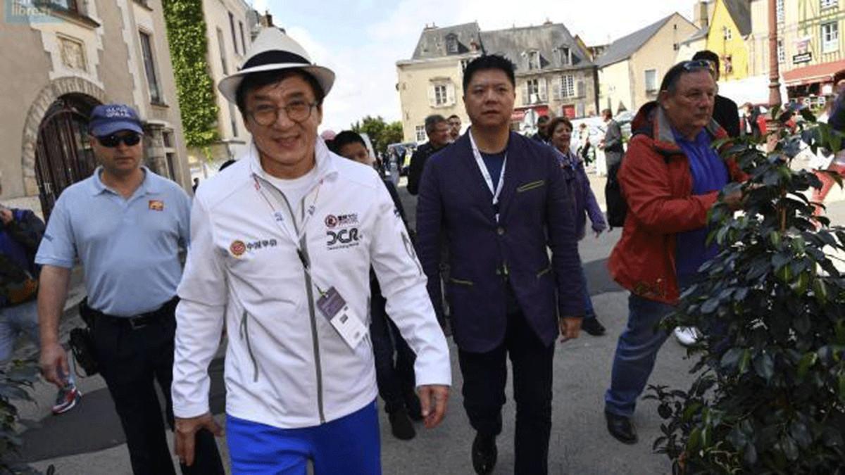 Chan, en 2016, cuando fue nombrado Ciudadano de Honor de Le Mans