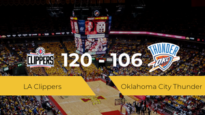 LA Clippers se impone por 120-106 frente a Oklahoma City Thunder LA Clippers se impone por 120-106 frente a Oklahoma City Thunder