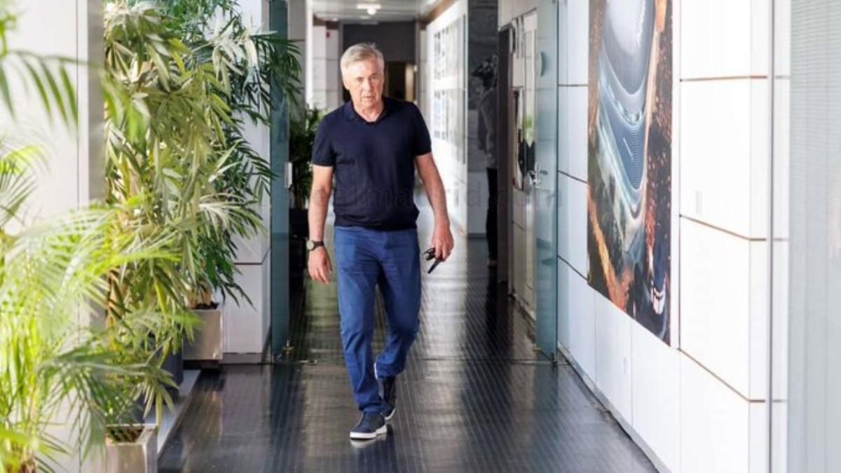 Ancelotti, el primero en llegar Ancelotti, el primero en llegar
