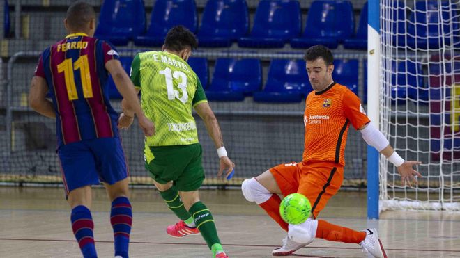 El exazulgrana Eric Martel marcó un golazo el miércoles El exazulgrana Eric Martel marcó un golazo el miércoles