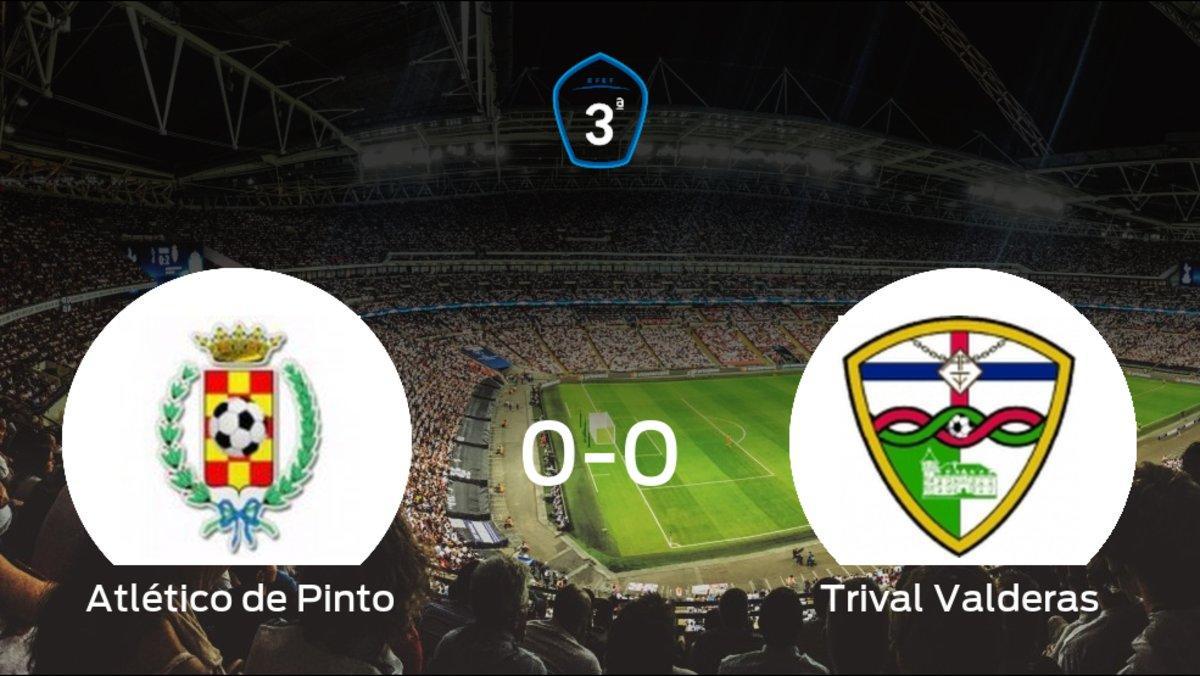 El Atlético de Pinto y el Trival Valderas se reparten los puntos tras empatar a cero