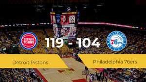 Detroit Pistons logra la victoria frente a Philadelphia 76ers por 119-104 Detroit Pistons logra la victoria frente a Philadelphia 76ers por 119-104