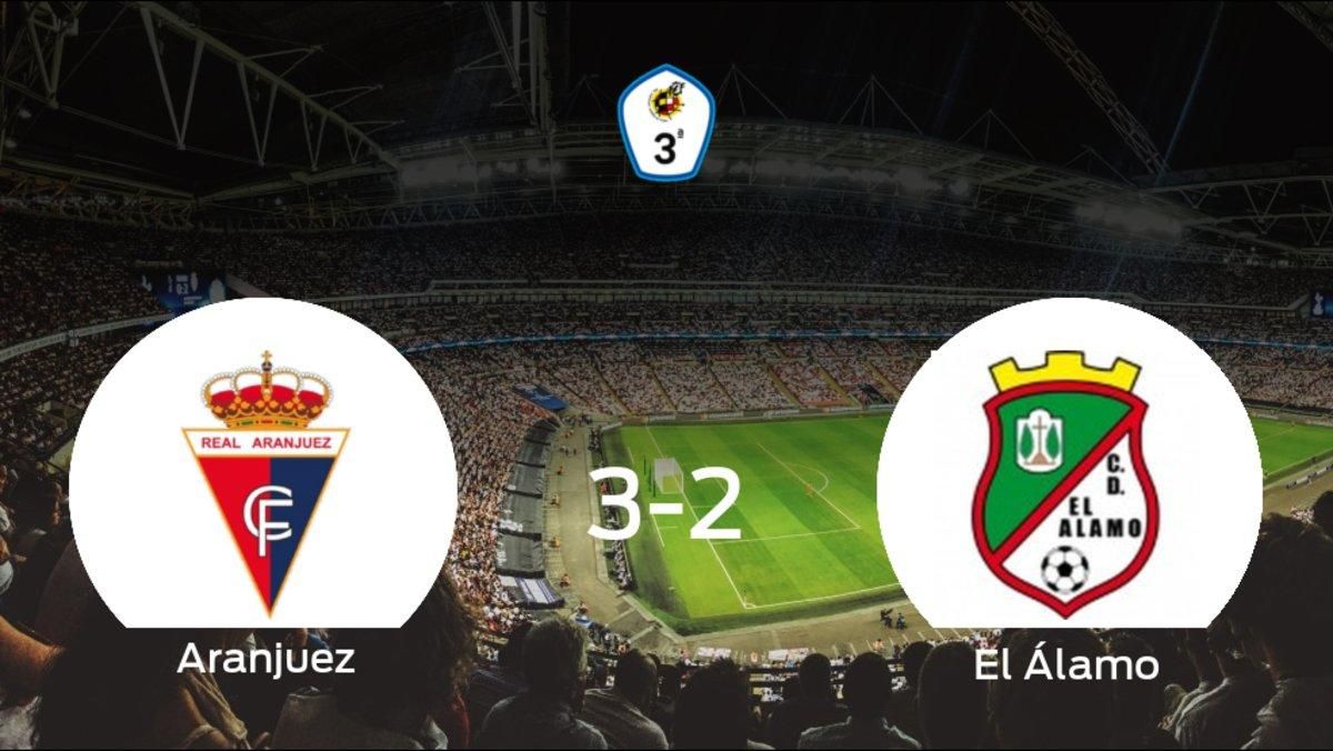 El Real Aranjuez CF se impone por 3-2 a El Álamo El Real Aranjuez CF se impone por 3-2 a El Álamo