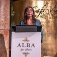 Idoia Moll, directora de Alba Editoria, en la fiesta celebrada en el hotel Casa Fuster.