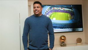 El presidente brasileño del Real Valladolid Club de Fútbol Ronaldo Nazario El presidente brasileño del Real Valladolid Club de Fútbol Ronaldo Nazario