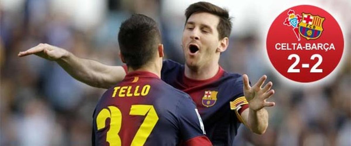 El gran partido de Messi y Tello no fue suficiente para ganar