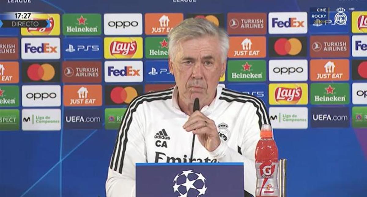 Ancelotti: Nadie duerme bien si su equipo no sigue en la Champions