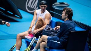 Nadal y Moyá, en el pasado Open de Australia Nadal y Moyá, en el pasado Open de Australia