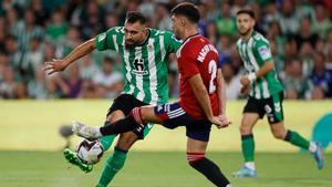 Resumen, goles y highlights del Betis 1 - 0 Osasuna de la jornada 3 de LaLiga Santander