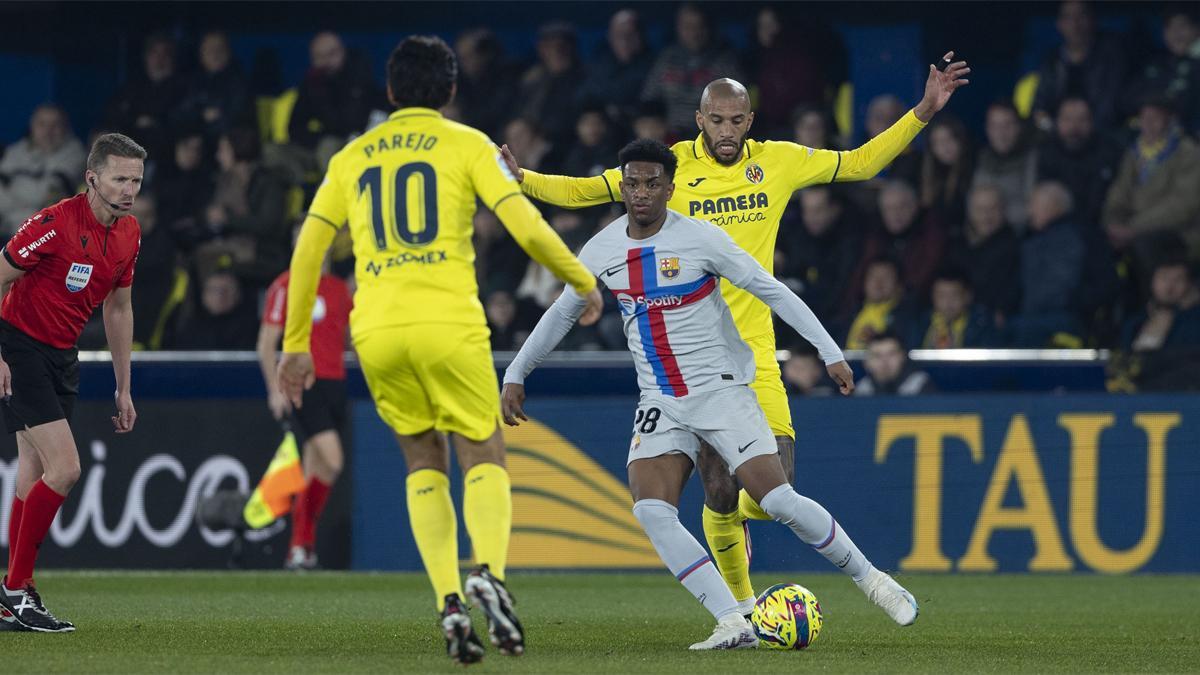 Villarreal – Barcelona | Balde: “Araujo es una bestia”