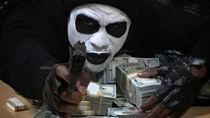 Floyd Mayweather, disfrazado Floyd Mayweather, disfrazado