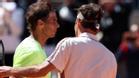 Nadal y Federer, en una imagen de archivo