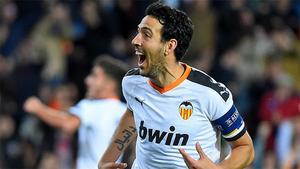 Parejo inició la remontada del Valencia con un gol de Panenka