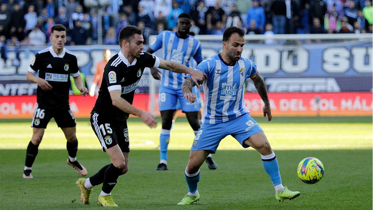 Resumen, goles y highlights del Málaga 1 - 1 Burgos de la jornada 24 de LaLiga Smartbank