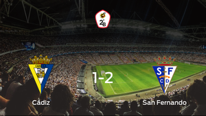 El San Fernando logra una ajustada victoria ante el Cádiz B (1-2) El San Fernando logra una ajustada victoria ante el Cádiz B (1-2)