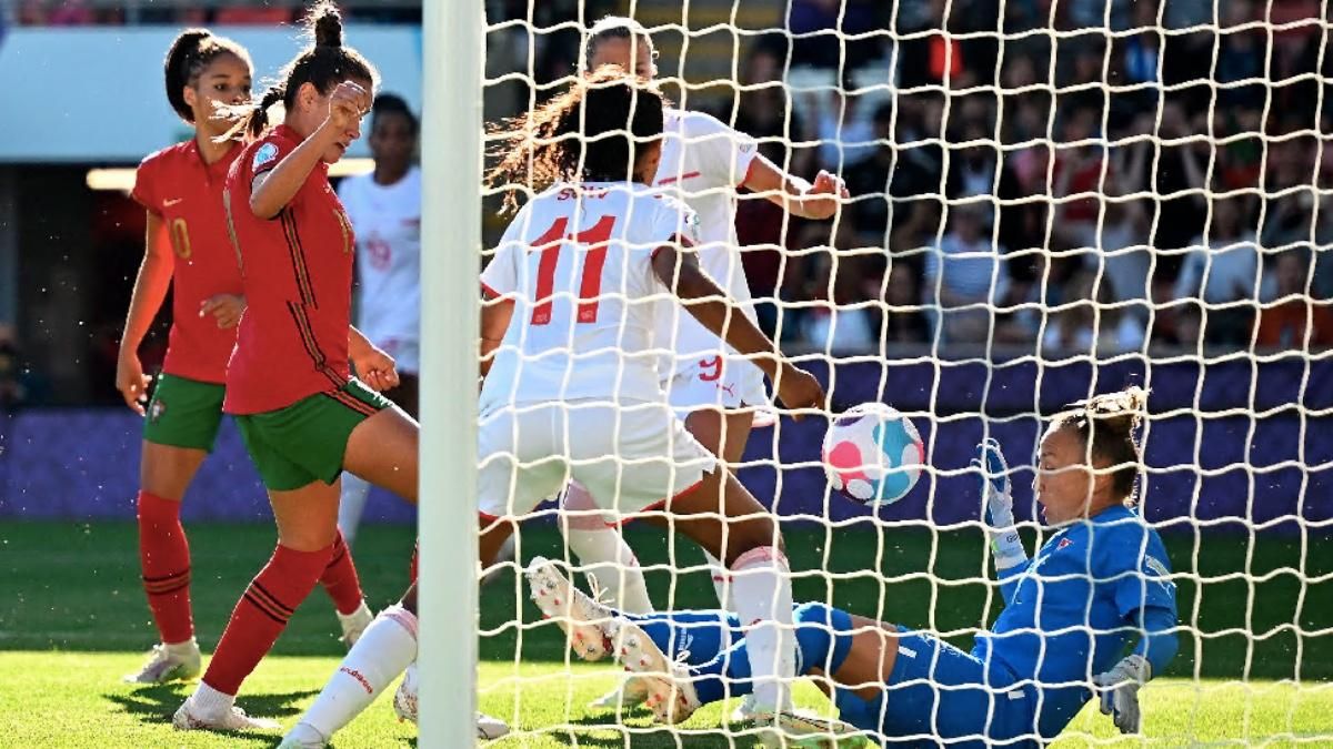 El tanto de Portugal que recortó distancias El tanto de Portugal que recortó distancias
