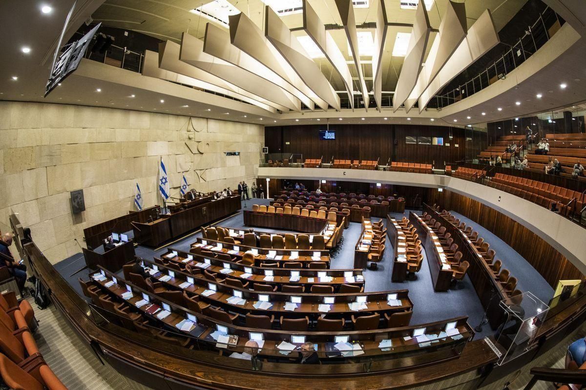 La cambra plenaria de Israel. La cambra plenaria de Israel.