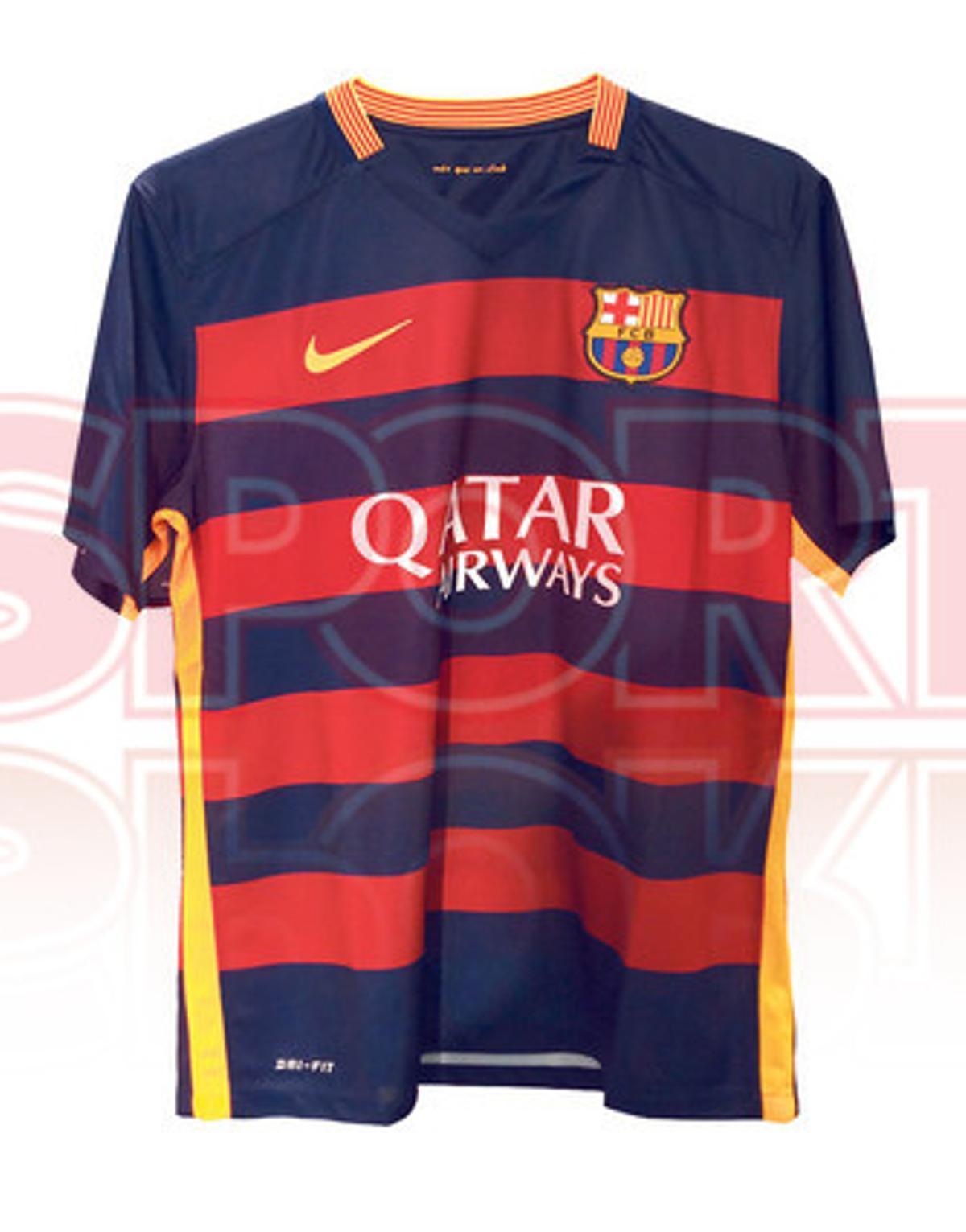 Así serán las camisetas del Barça 2015/16