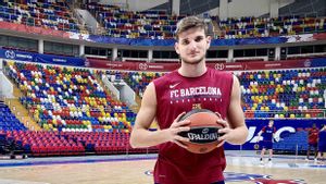 Sergi Martínez, en el imponente Megasport moscovita Sergi Martínez, en el imponente Megasport moscovita