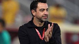 Xavi Hernández, entrenador del Al-Sadd Xavi Hernández, entrenador del Al-Sadd