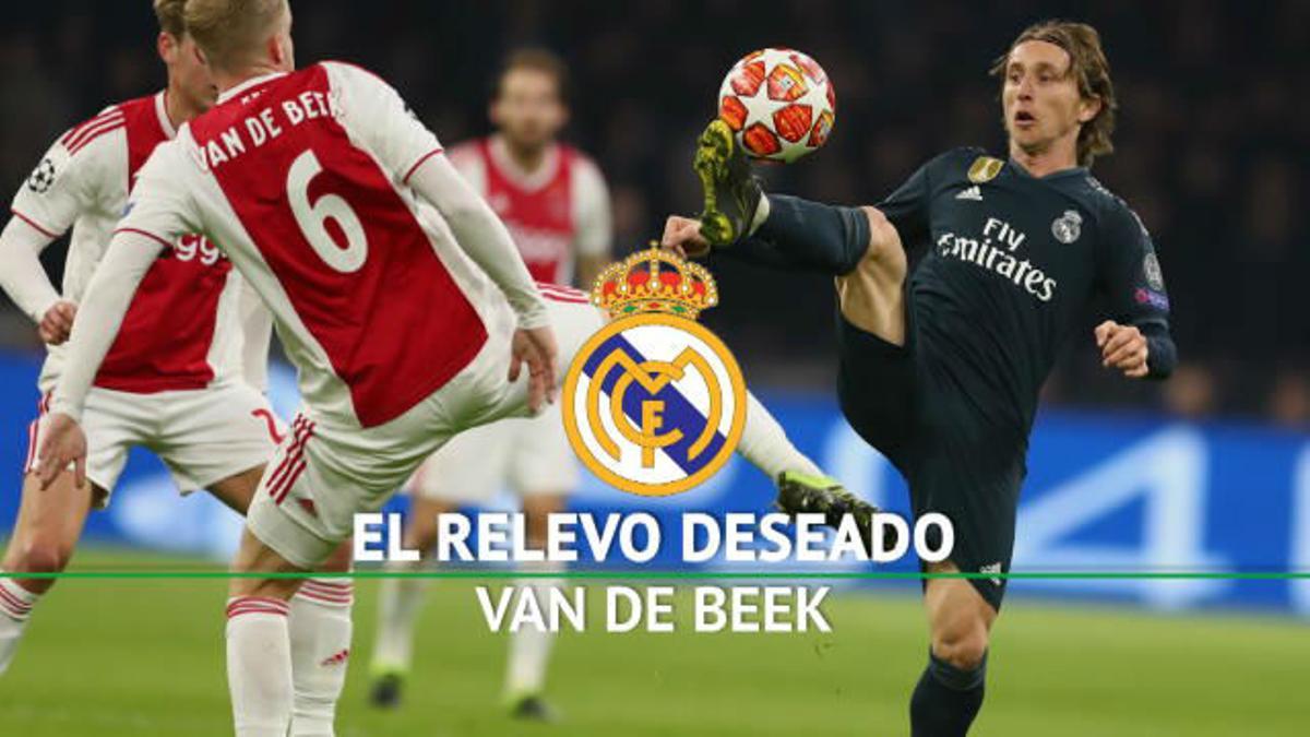 Van de Beek, el tulipán que seduce al Real Madrid