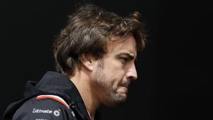 Fernando Alonso en una imagen durante el GP de Austria de F1
