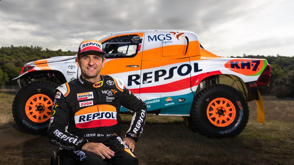 Isidre Esteve correrá con un Toyota Hilux T1+ en la temporada de raids que culminará en el Dakar 2023