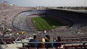 Camp Nou antes del Barcelona Mallorca