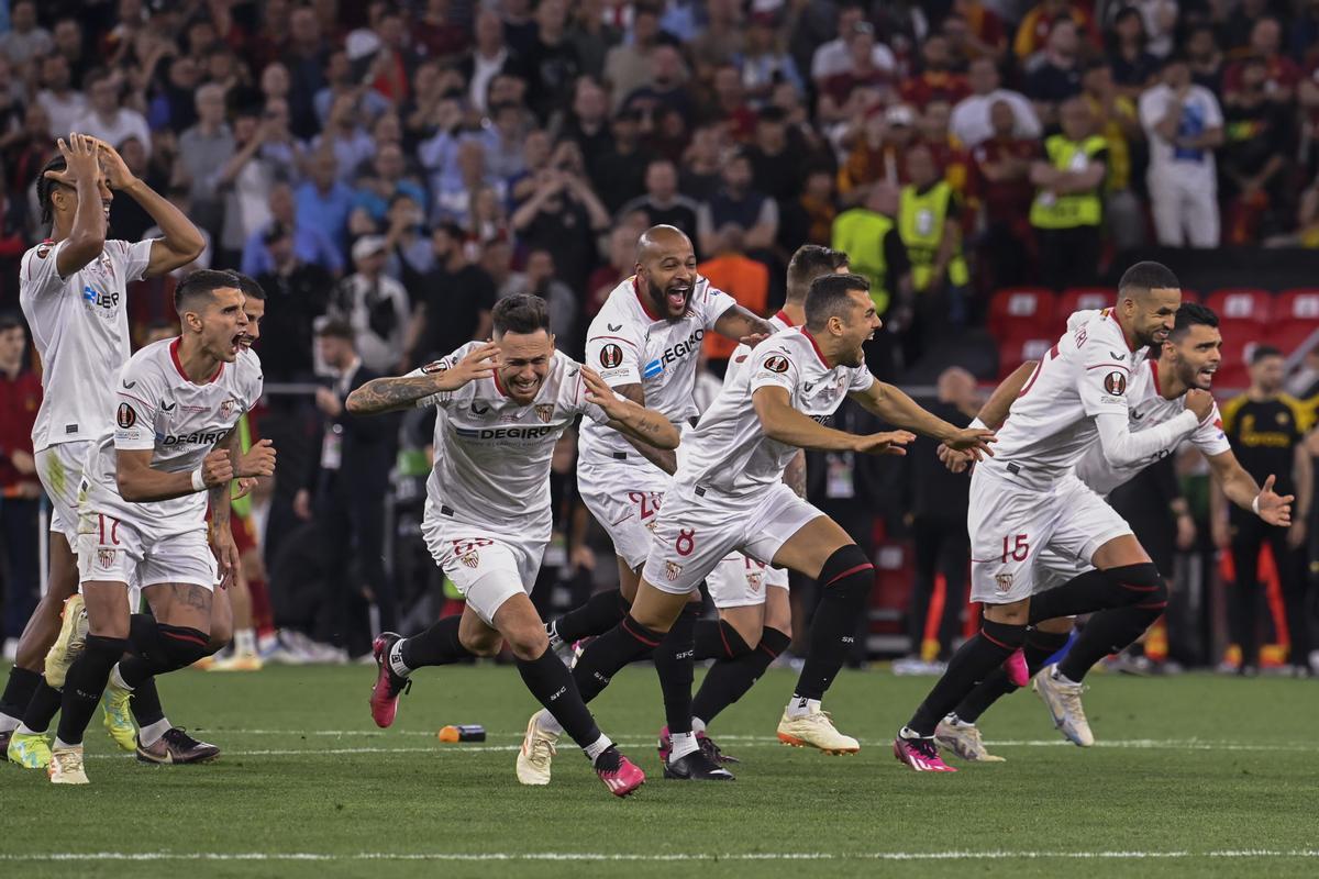 Resumen, Goles Y Highlights Del Sevilla 1* - 1 Roma De La Final De La ...